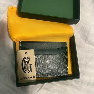 Goyard Black and White Key & Card Holder